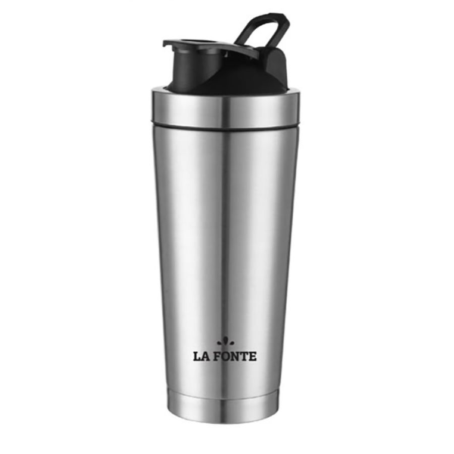 BÌNH LẮC GIỮ NHIỆT SHAKER INOX 750ML LA FONTE - 001755