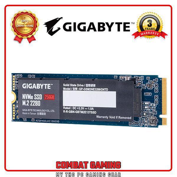 SSD Gigabyte 256GB M.2 2280 NVMe PCIe Gen 3x4 - Hàng Chính Hãng