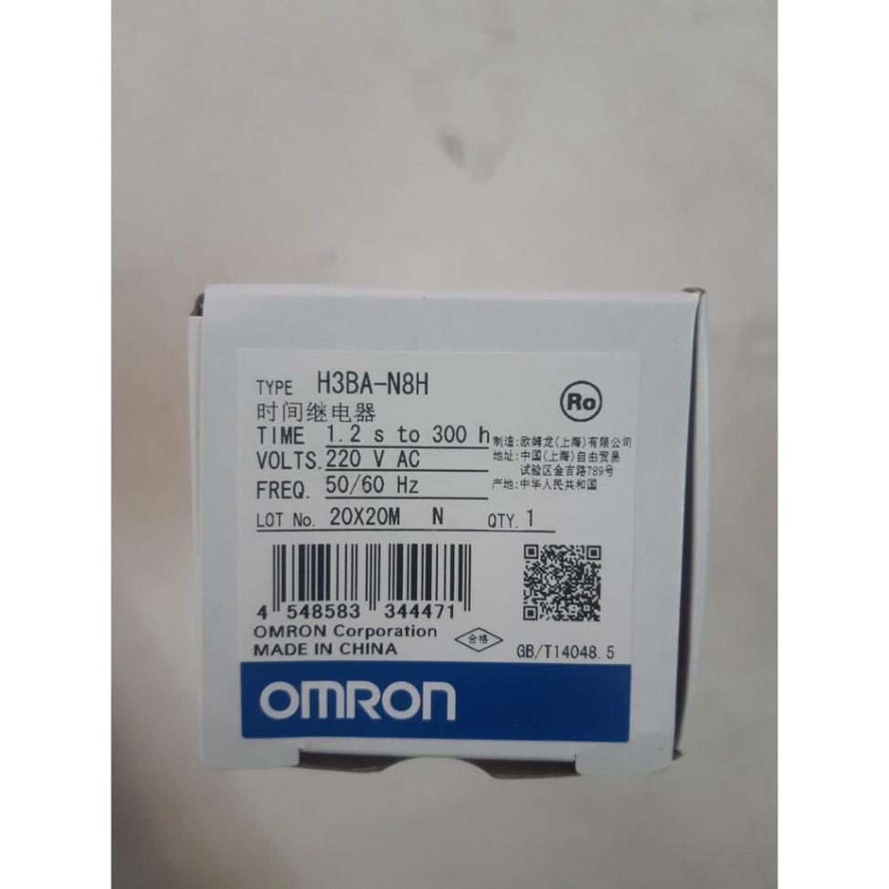 Đồng hồ thời gian omron H3BA-N8H AC 220v