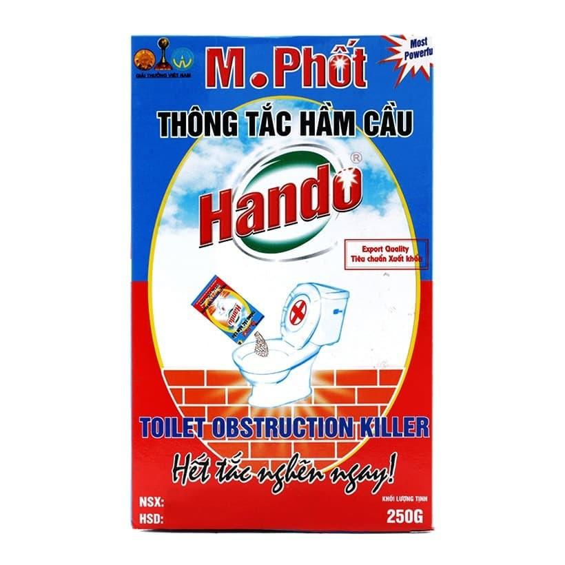 Hộp thông tắc hầm cầu M. Phốt Hando 250g xuất Khẩu