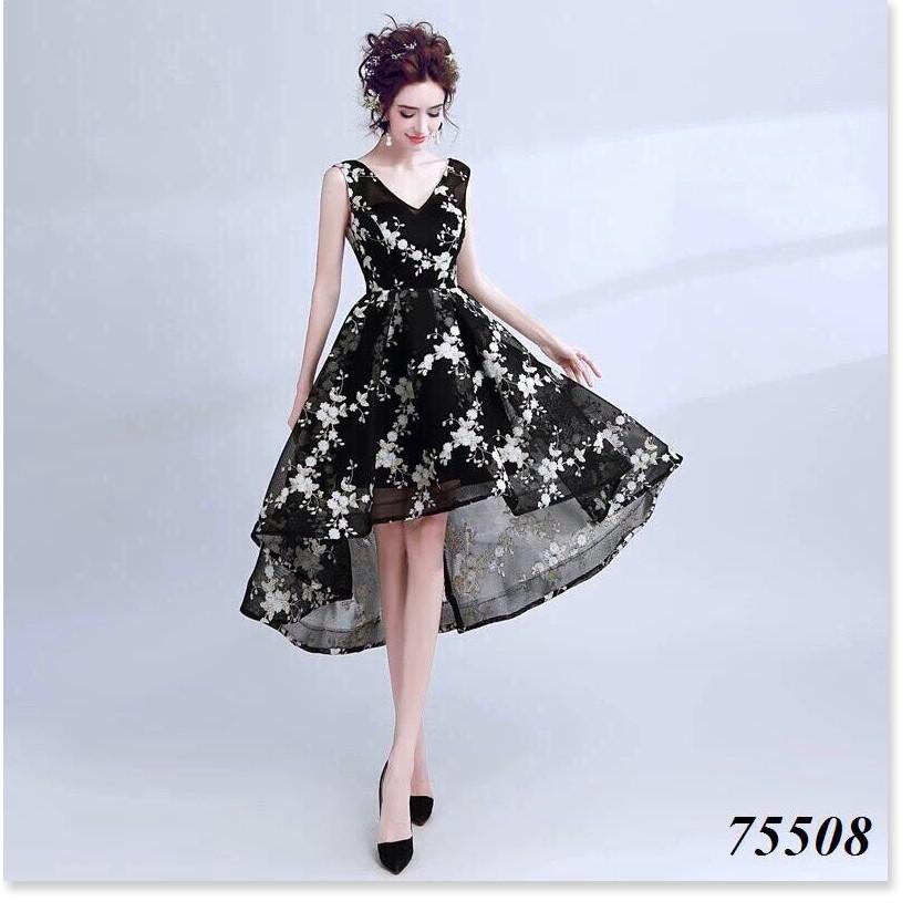 Đầm lưới thêu hoa - hàng thiết kế cực sang chảnh