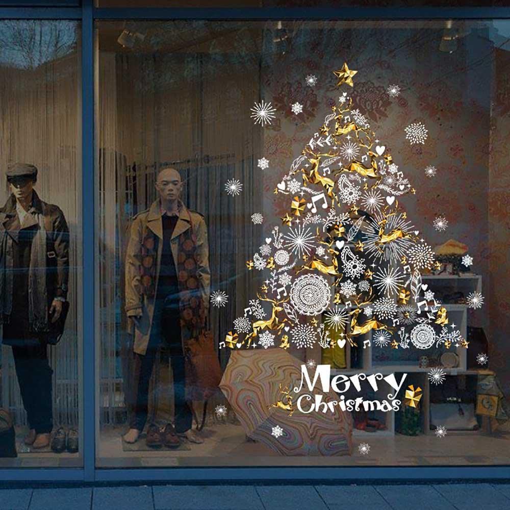 DECAL TRANG TRÍ NOEL 2 MẶT 2021 SỐ 10
