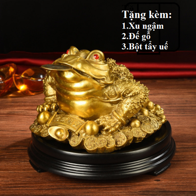 Thiềm Thừ đồng 2 kích thước tặng