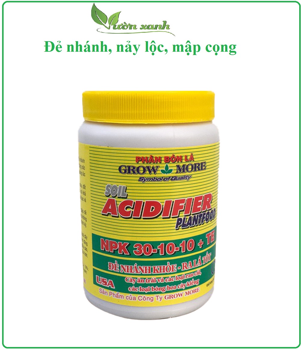 (Hũ 100gr) Phân bón lá cao cấp Growmore 30-10-10, growmore 6-30-30. growmore 20-20-20  chuyên dùng cho phong lan, cây kiểng cung cấp dinh dưỡng toàn diện cho cây