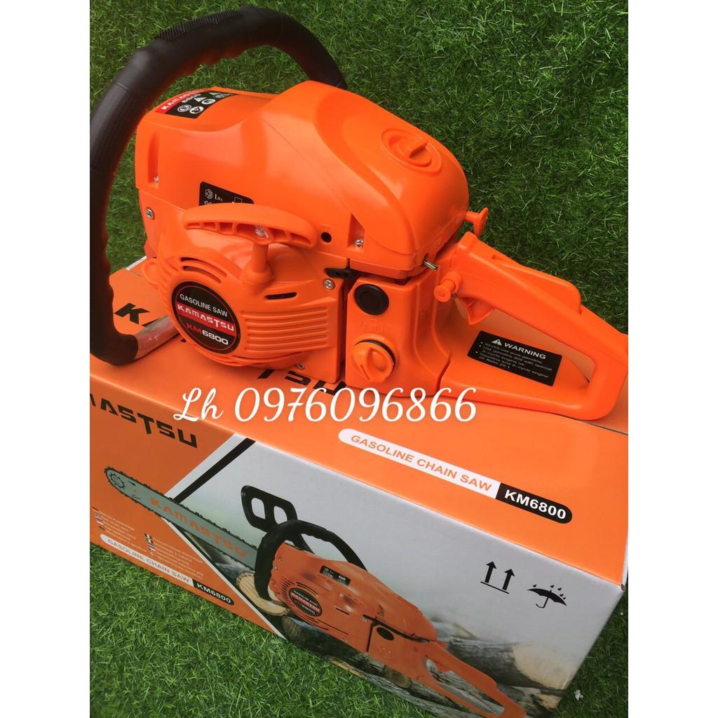 Máy cưa xích chạy xăng kamatsu 6800 nhập khẩu đức