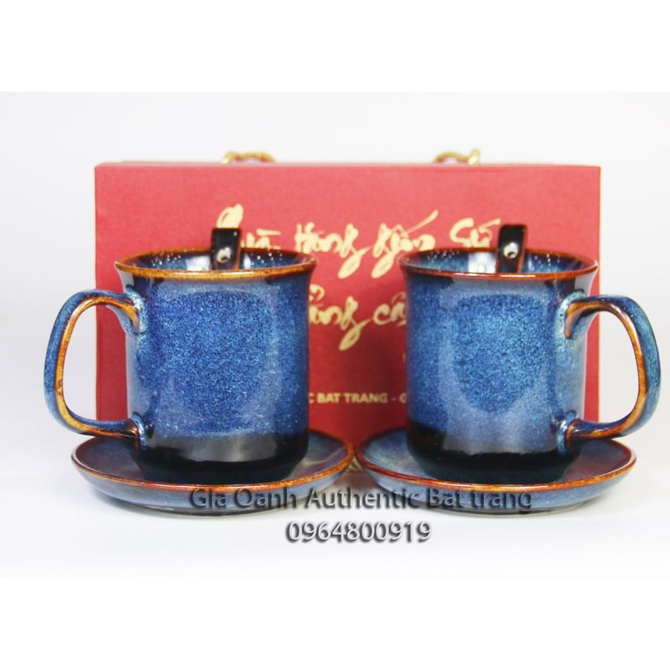 QUÀ TẶNG HOT- BỘ CỐC SỨ MEN XANH HỎA BIẾN ĐẲNG CẤP -BỘ QUÀ TẶNG DỊP LỄ TẾT, NĂM MỚI VÀ QUÀ TẶNG GIA ĐÌNH thật sự ý nghĩa