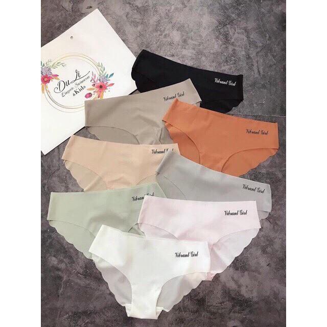Quần Lót Nữ ️️ Quần chip nữ đúc su Vibrant Girl - Quần Lót Nữ Thun Lạnh Cao Cấp Viền Sóng Siêu HOT