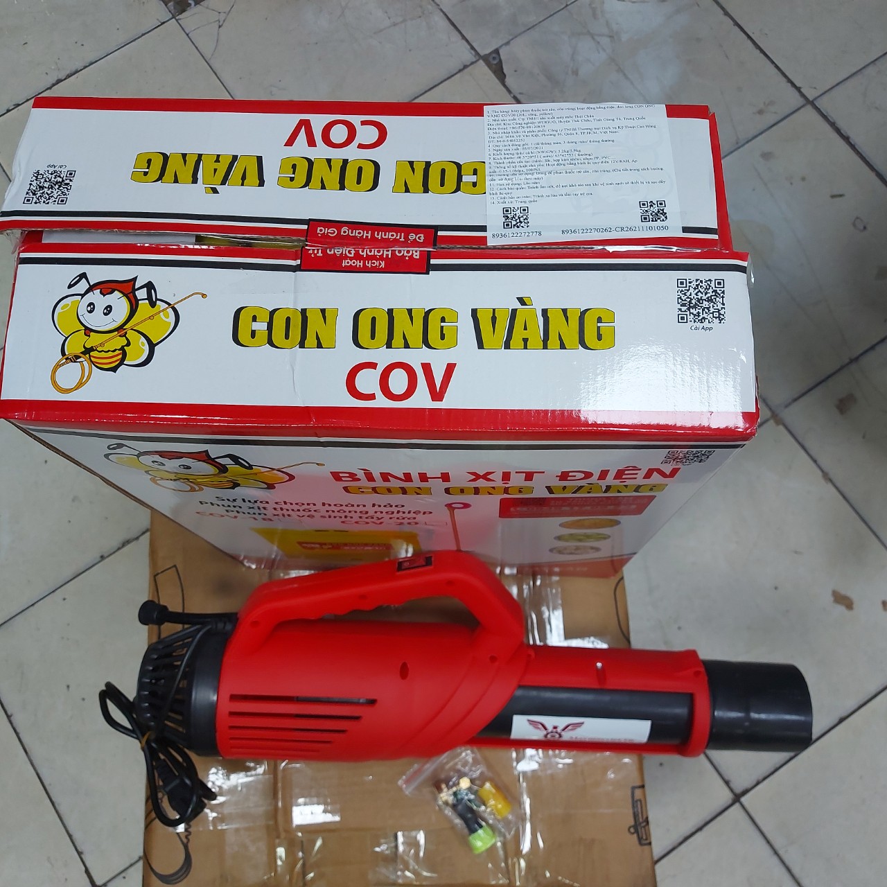 Máy phun sương tốc độ cao Turbo SV-18L