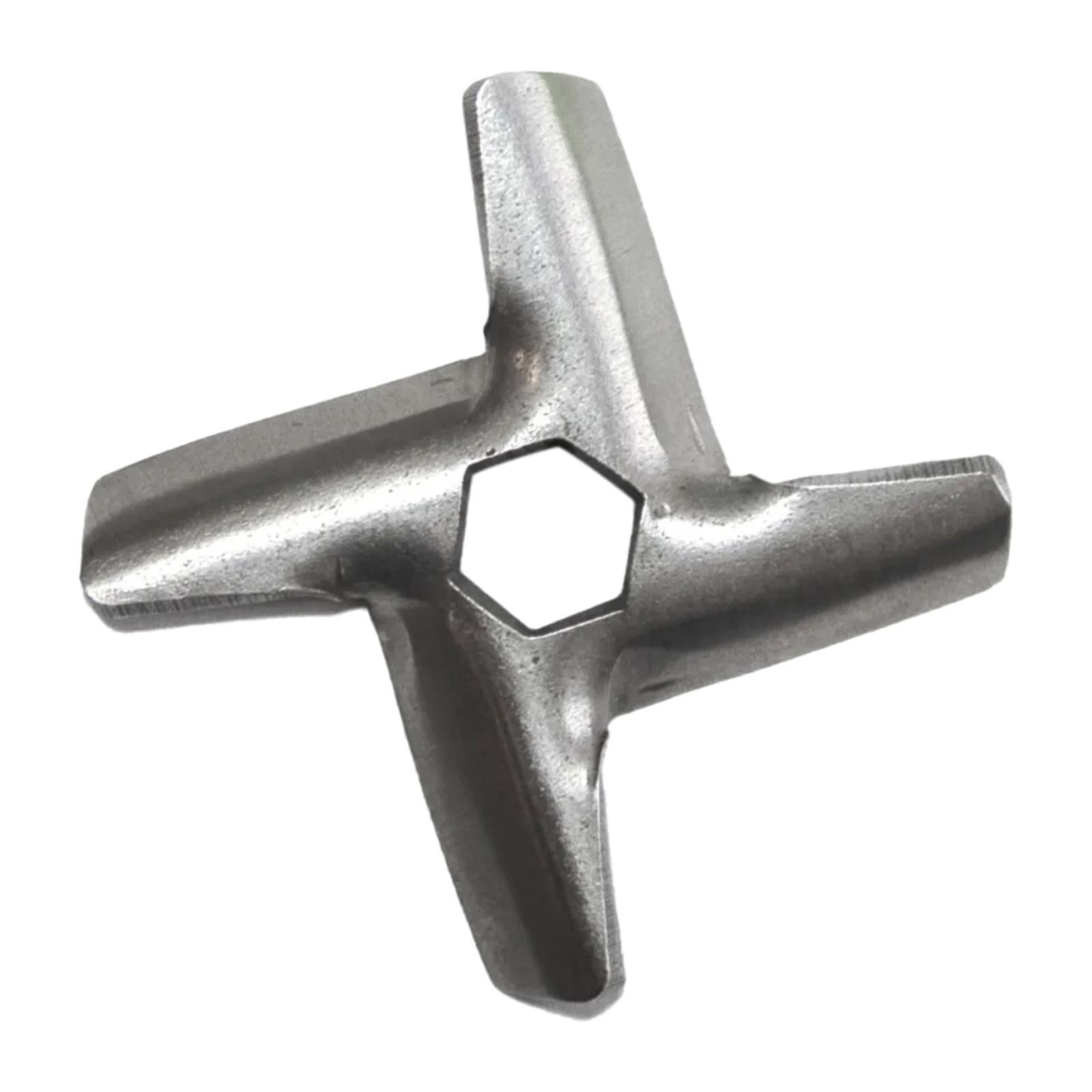 Food Meat Grinder Blade Cutter Easy to Install Duable Spare Part Stainless Steel for Mixers Grinding Electric or Manual Grinder Accessories