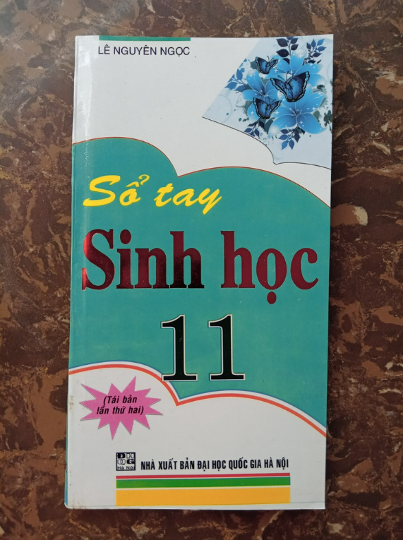 Sách Sổ tay sinh học 11