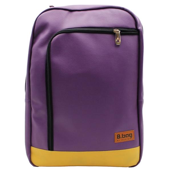 Ba Lô Học Sinh Cấp 3 - Teen Chống Thấm Tốt - B.bag B-23-003 - Màu Tím