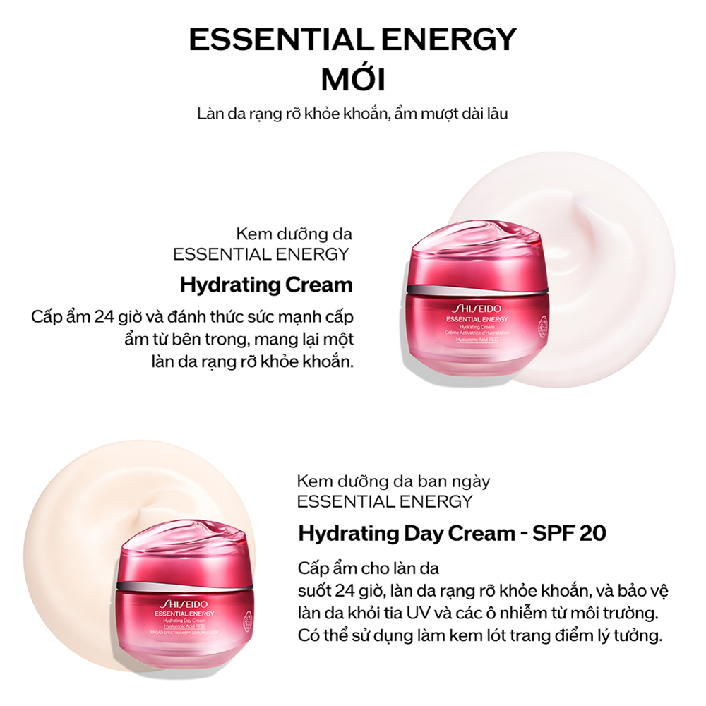 Kem dưỡng da ban ngày Shiseido Essential Energy Hydrating Day Cream 50ml