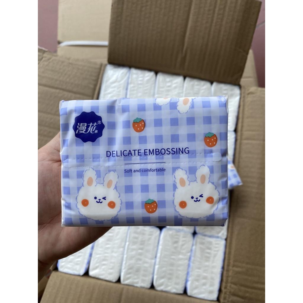 THÙNG 30 GÓI GIẤY ĂN GẤU TRÚC LAMPURE/30 GÓI GIẤY ĂN GẤU TRÚC SIPIAO/ 30 GÓI GIẤY ĂN CẦU VỒNG XINMIER -