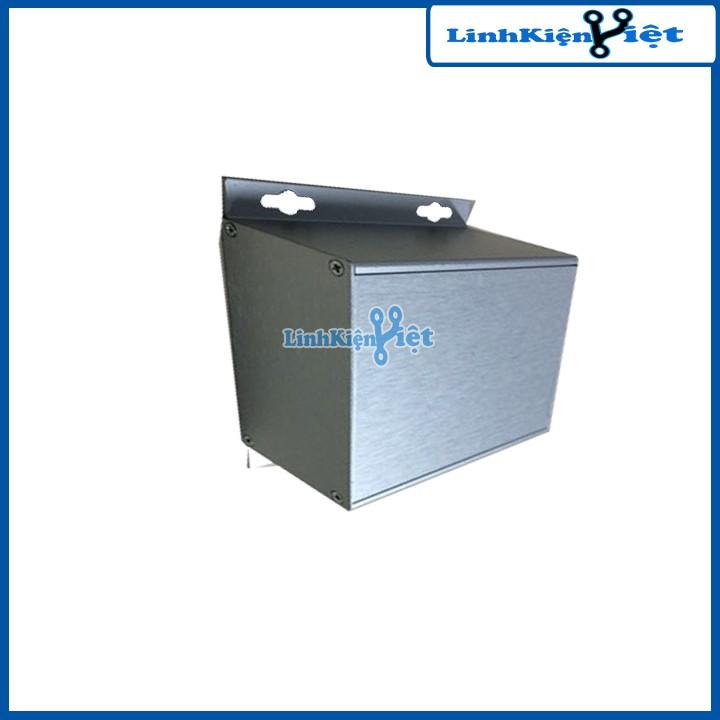 Hộp nhôm định hình, đựng mạch kích thước 128x52x130mm