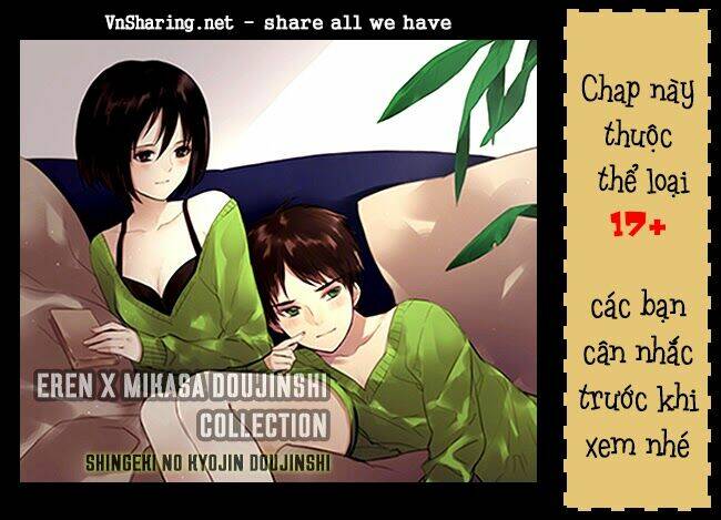 tấn công người khổng lồ - doujinshi eren x mikasa chapter 40 1