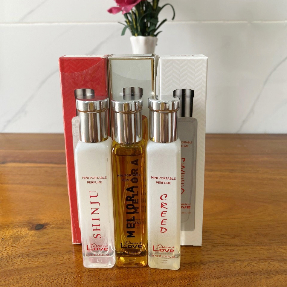 Nước hoa Nữ Creed 15ml (hương cỏ hoa Síp) - Eau De Parfum Dream Love - Lưu hương từ 7 đến 12 giờ