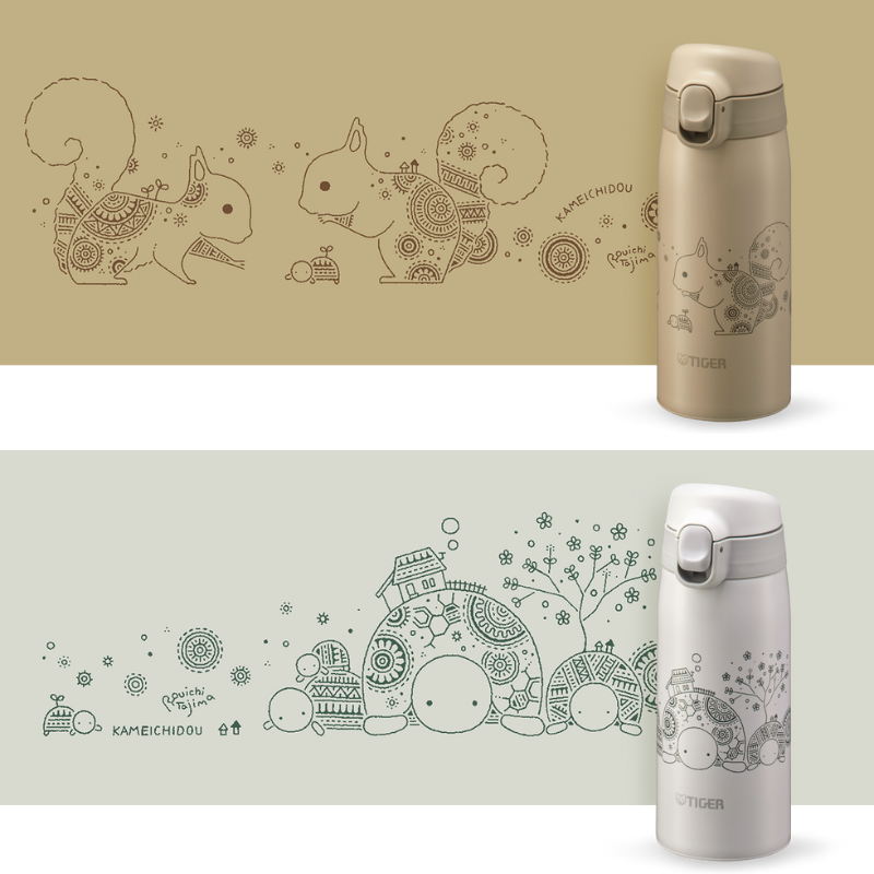 Bình Giữ Nhiệt Tiger Nắp Bật Dành Cho Bé MCT-A351 [350ml] - Hàng Chính Hãng