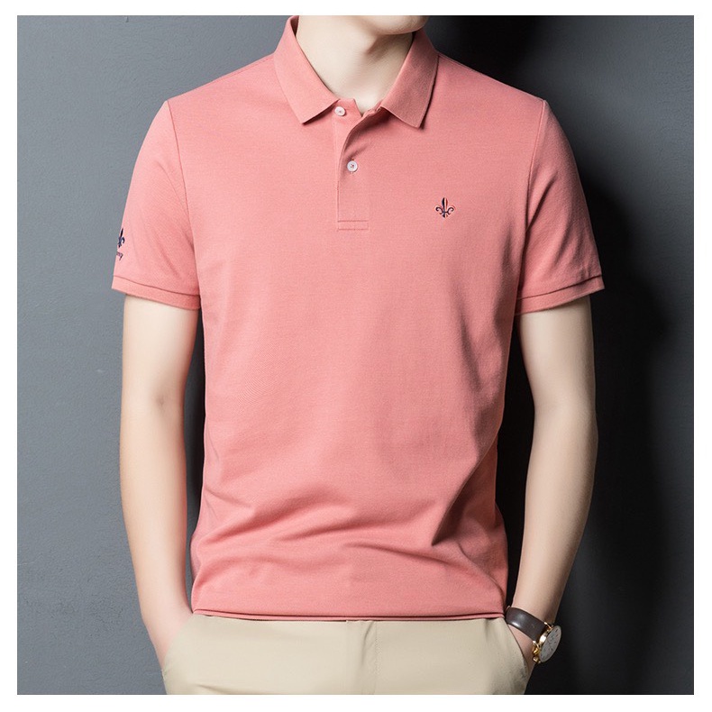 Áo thun polo nam có cổ tay ngắn vải Thun cotton 100% cao cấp Skymen fashion ATN005