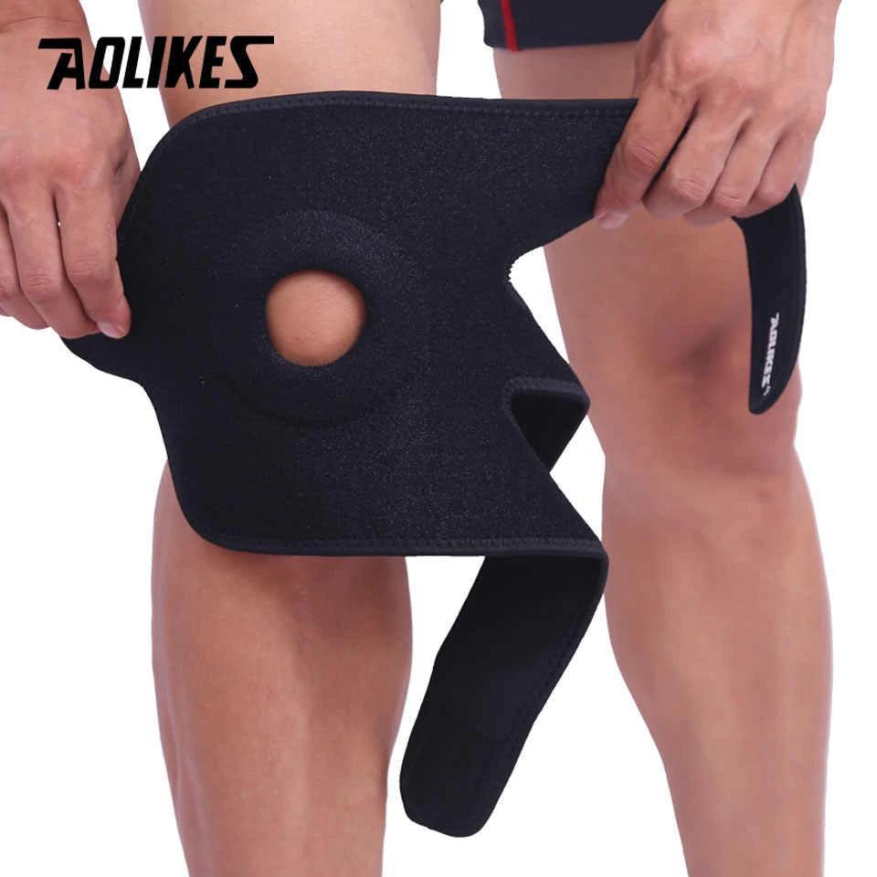 Hình ảnh Băng Bảo Vệ Đầu Gối Aolikes A-7616 | Đai Dán Gối Khi Tập Gym Tập Thể Thao Cao Cấp Chính Hãng