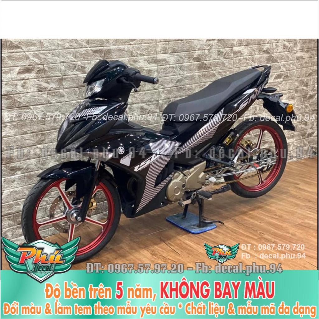 Tem Rời Exciter 150 đen Sniper -1