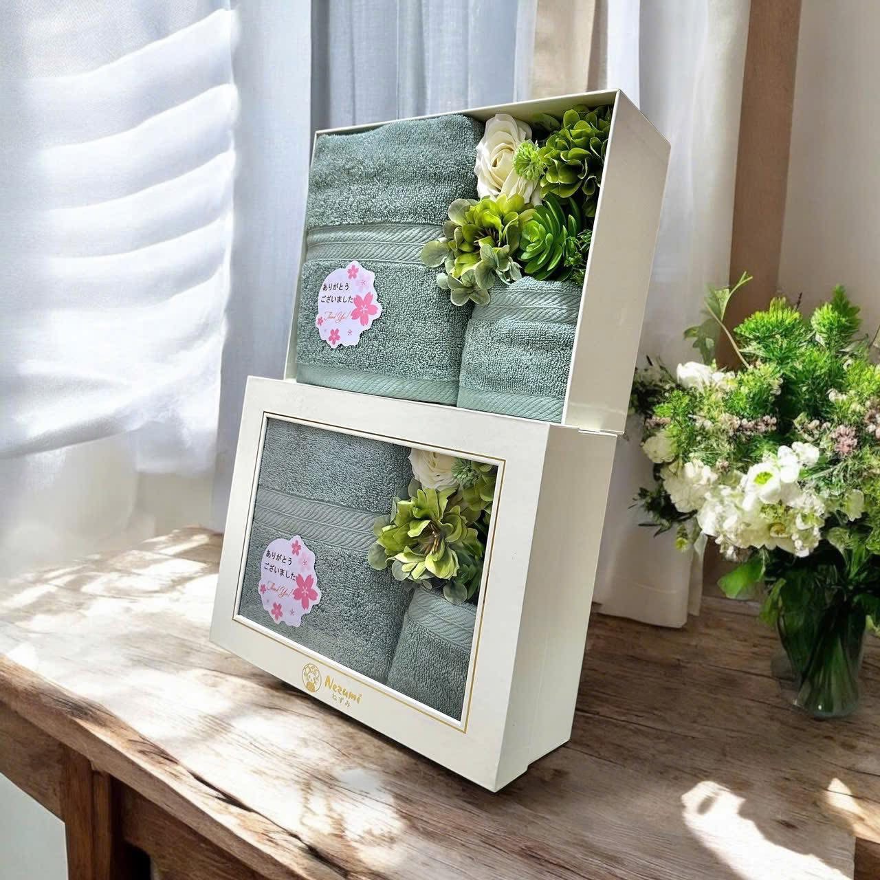 BỘ KHĂN NEZUMI TOWEL Hàng chính hãng