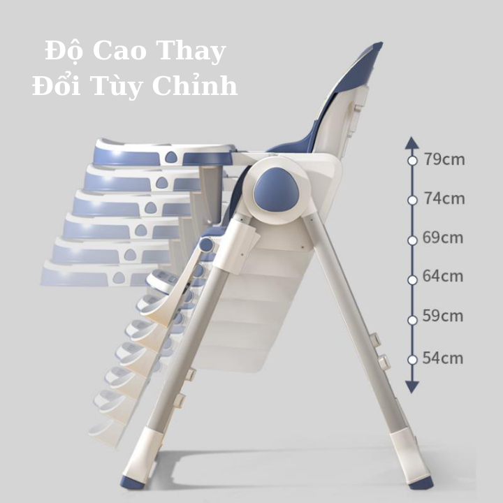 Ghế ăn dặm không bánh xe cho bé