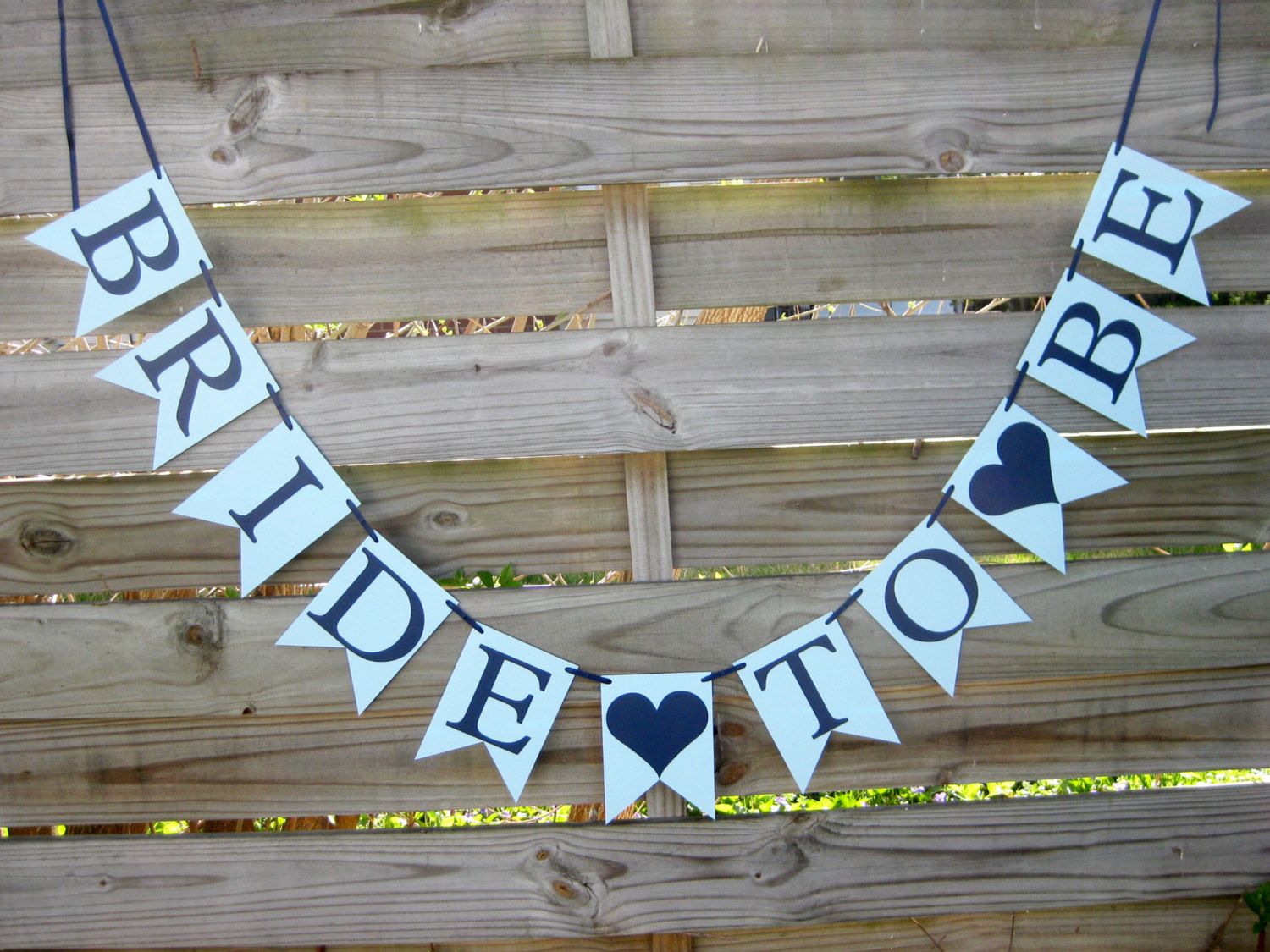 Dây cờ trang trí Bride To Be Bunting ctdt39