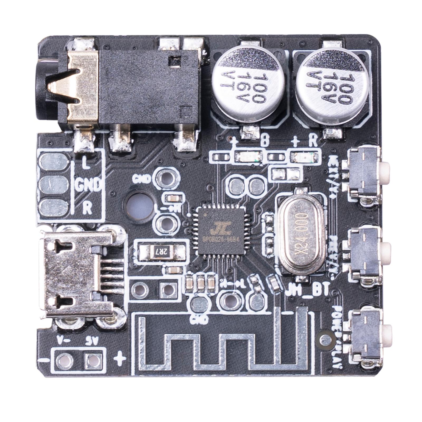 Bluetooth Module Audio Receive BT5.0 Module for Speaker Refitting 5.5V