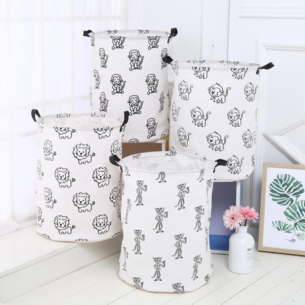 Children Room Toys Storage Basket Hamper Organizer Multiple Tiger