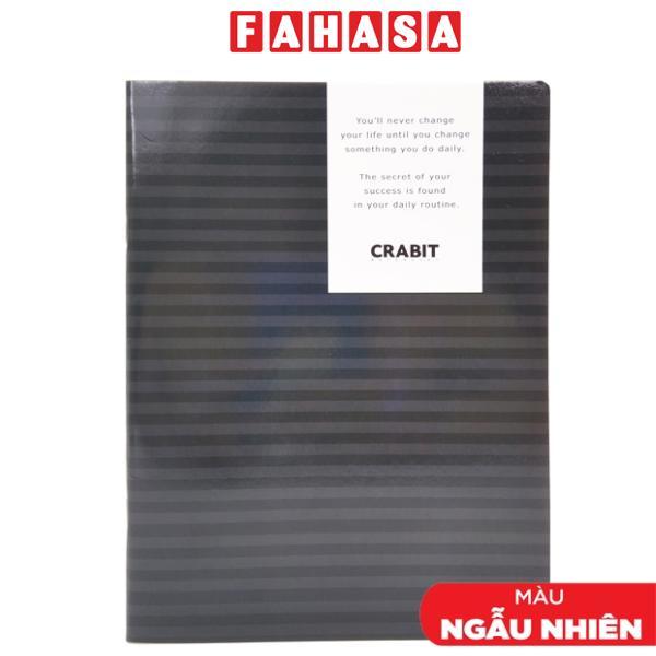 Vở Kẻ Ngang 120 Trang - Crabit Notebuck 1614 (Mẫu Màu Giao Ngẫu Nhiên)
