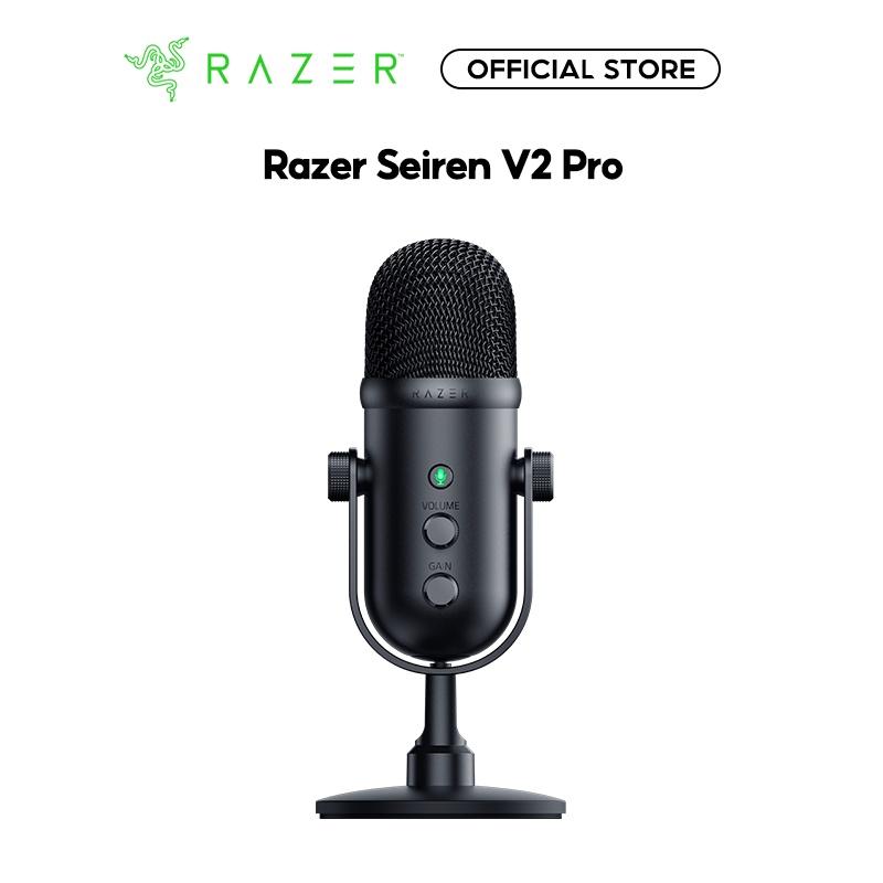 Mic thu âm Razer Seiren V2 Pro RZ19-04040100-R3M1 | Lọc tạp âm | hàng chính hãng - Bảo hành 24 tháng