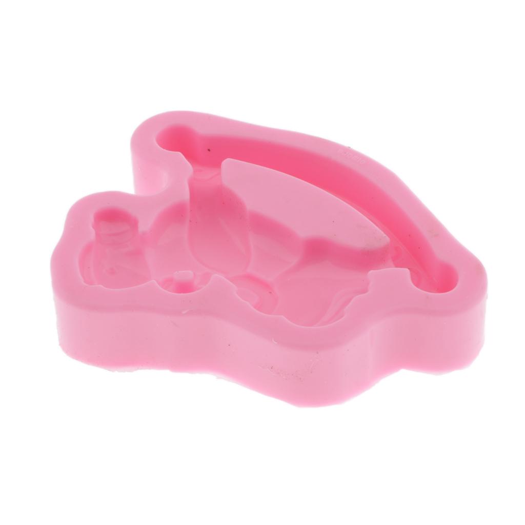 Hobbyhorse Nến Thơm Sáp Máy Tính Bảng Khuôn Silicon DIY Sáp Thủ Công Xà Phòng Khuôn Mẫu
