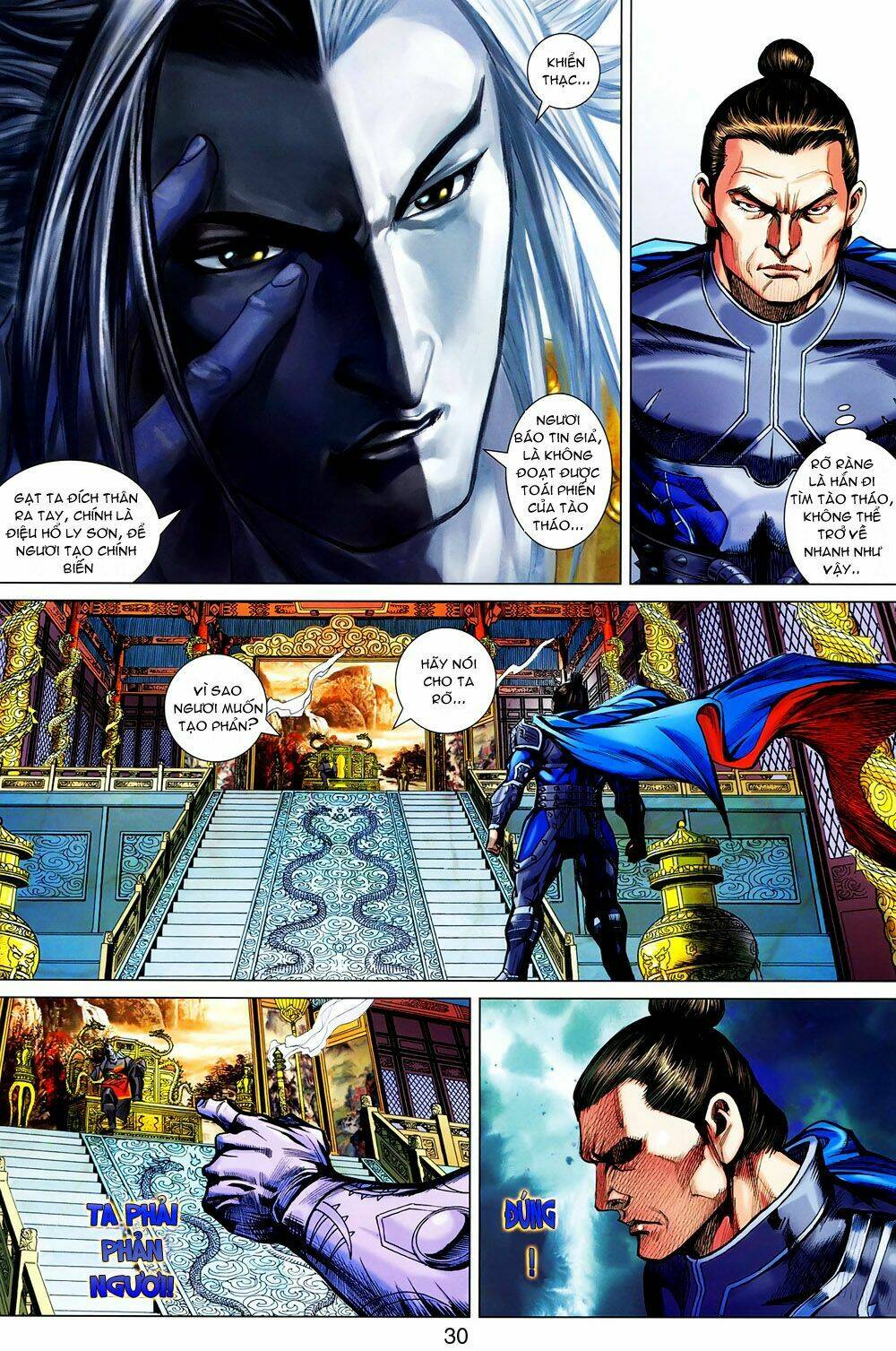 thiên tử truyền kỳ 7 - tam quốc kiêu hoàng chapter 17 30