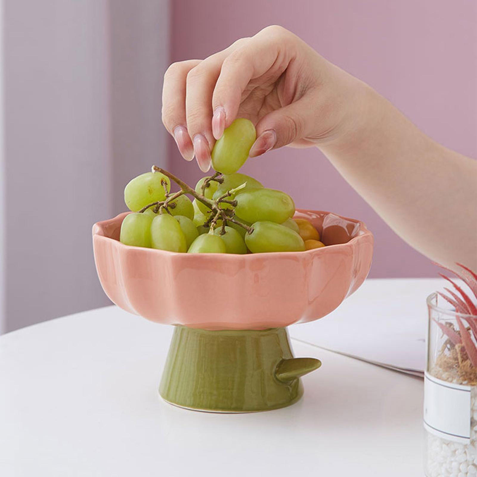 Fruit Storage Rack Key Organizer Vegetable Tray Plate Holder for Kitchen Table Party