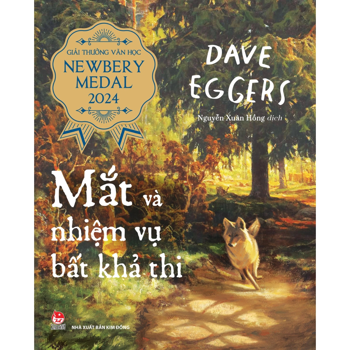 Sách - Giải Thưởng Văn Học Newbery Medal 2024 - Mắt Và Nhiệm Vụ Bất Khả Thi -Dave Eggers, Shawn Harris