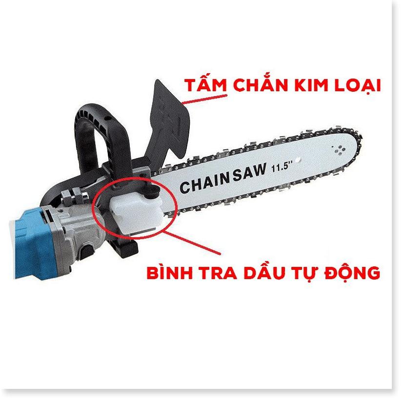 Lưỡi cưa xích gắn máy mài 11.5&quot; - lưỡi cưa cầm tay - máy cắt gỗ - cành cây