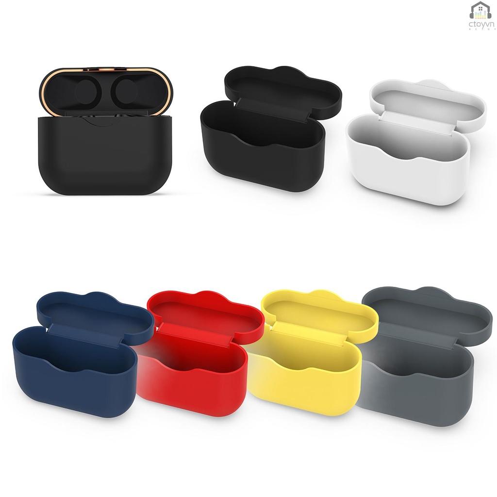 Vỏ bảo vệ hộp sạc tai nghe không dây WF-1000XM3 bằng silicone chống sốc chống trầy xước