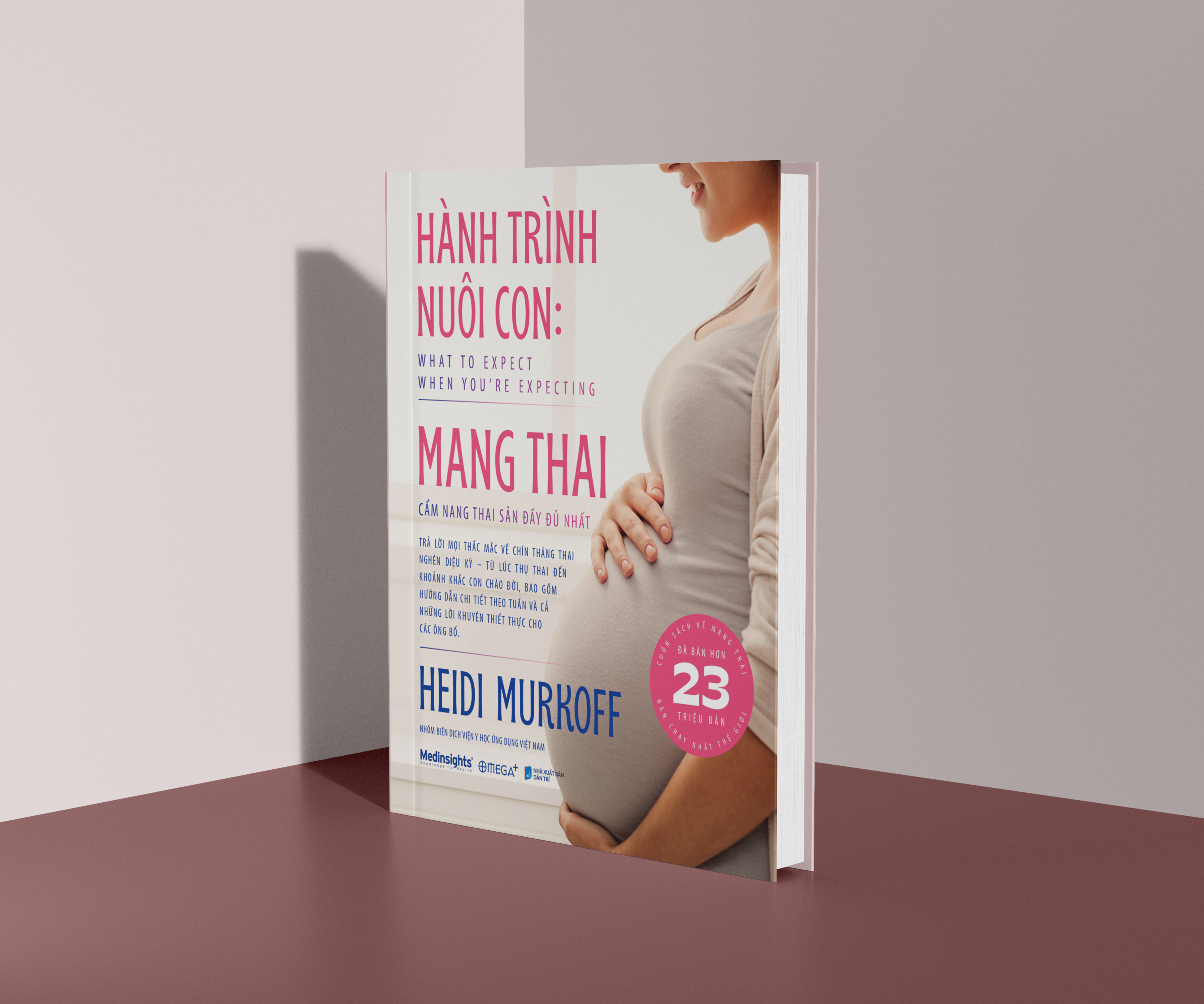 Combo 2 Cuốn sách: Có Một Em Bé Trong Bụng Mẹ + Hành Trình Nuôi Con: Mang Thai