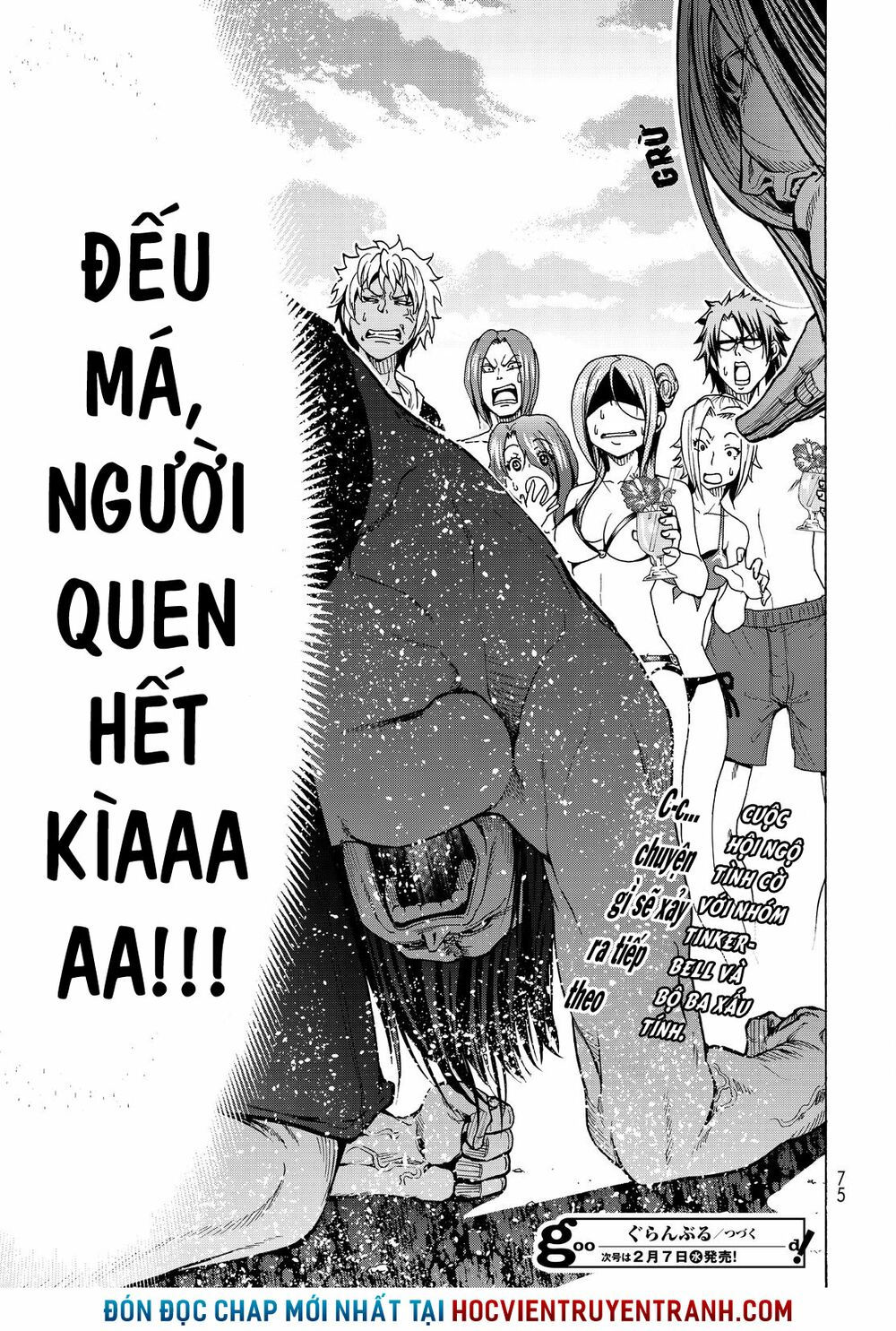 cô gái thích lặn - grand blue chapter 41 38