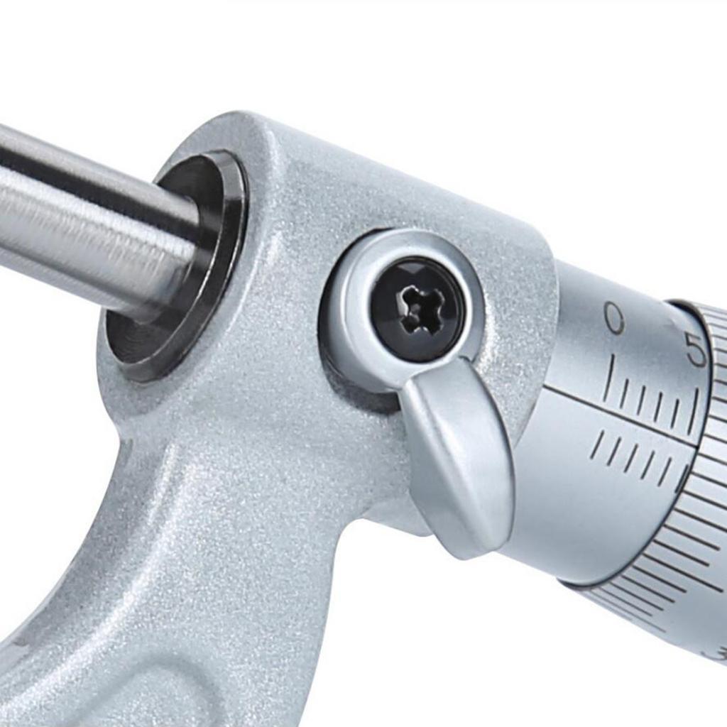 Precision Outside Micrometer OD Outside Diameter Gauge Measuring Tool 0-100mm/0-1 inch, 1-2 inch, 2-3 inch, 3-4 inch, 0.01mm