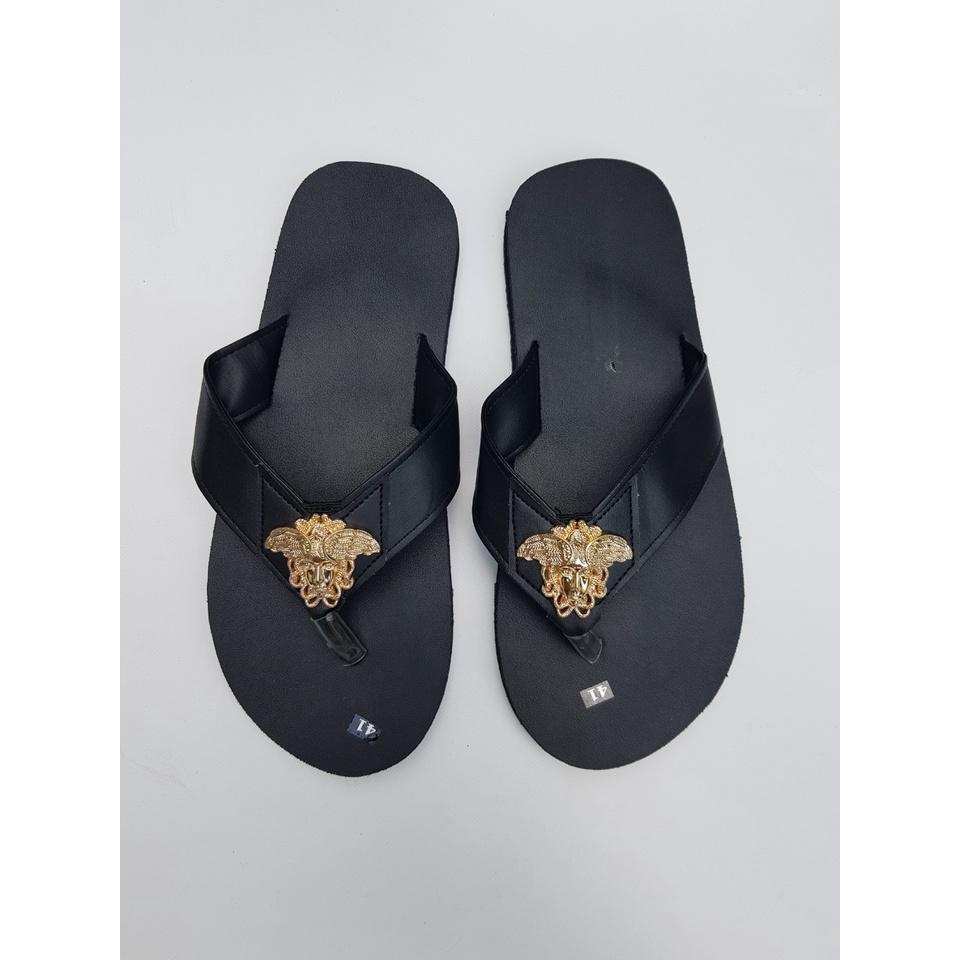 sandal đồng nai dép quai kẹp nam đế đen quai đen size từ 37 nam đến 44 nam