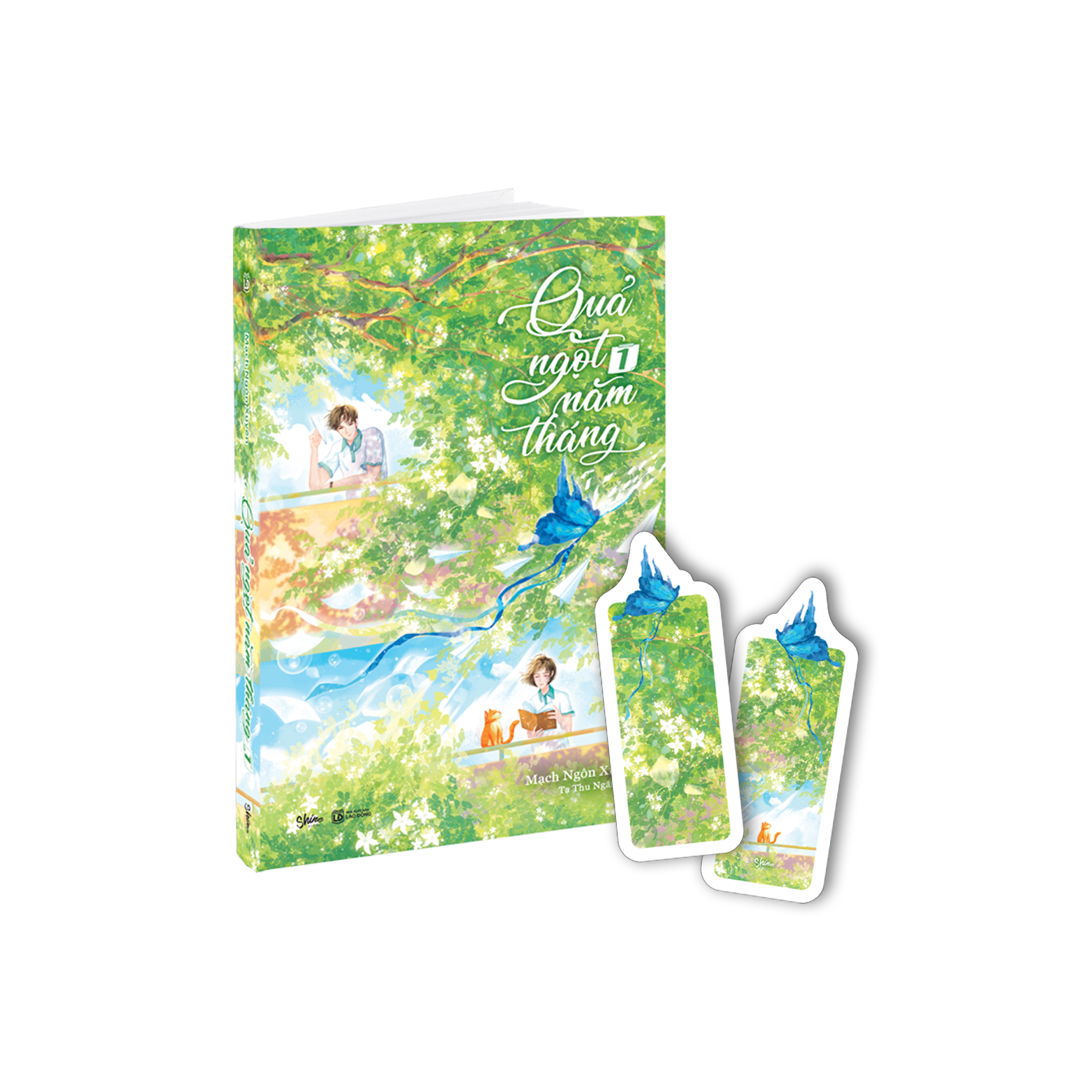 Sách - Bộ Sách Quả Ngọt Năm Tháng - Tập 1 + Tập 2 (Bộ 2 Tập) - Tặng Kèm 2 Bookmark Cán Màng Lụa Ánh Ngọc Trai