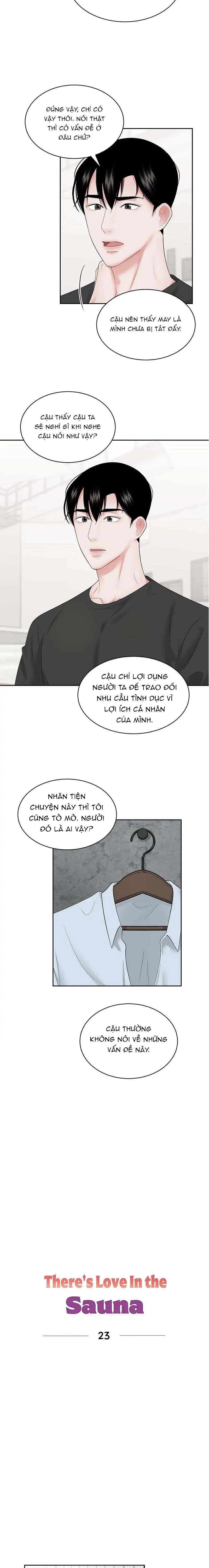 Tình Yêu Nơi Phòng Tắm Hơi chapter 23 - Trang 14