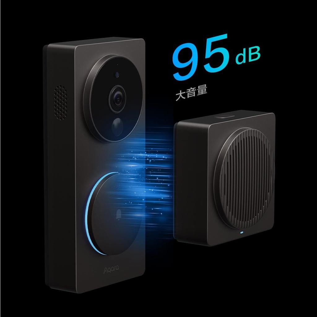 Chuông cửa có hình Aqara G4 Smart Video Doorbell - Nhận diện khuôn mặt Local, Tương thích Apple HomeKit, Pin 4 Tháng