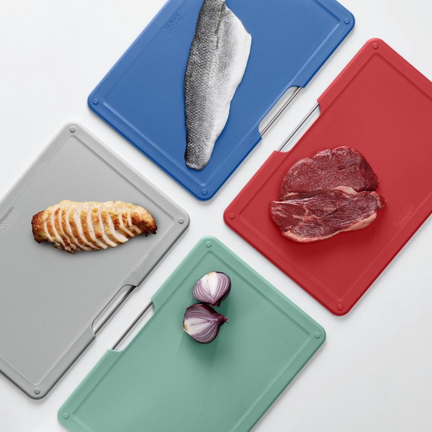 Bộ Thớt Cao Cấp Joseph Joseph 002119 - Folio 4-piece Chopping Board Set Regular (size nhỏ)