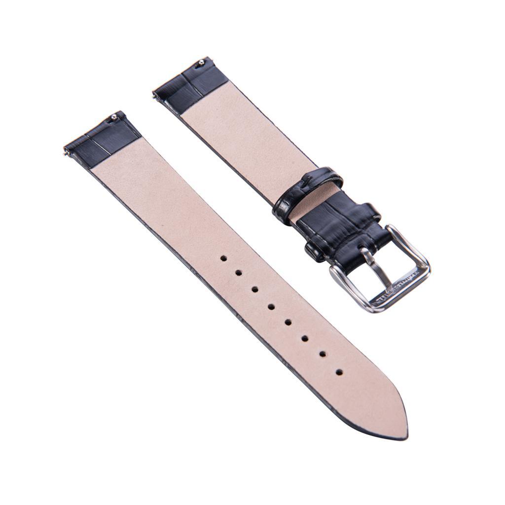 18mm Leather Replacement Watch Band Strap for Huawei B5 Smart Sport Bracelet Watch