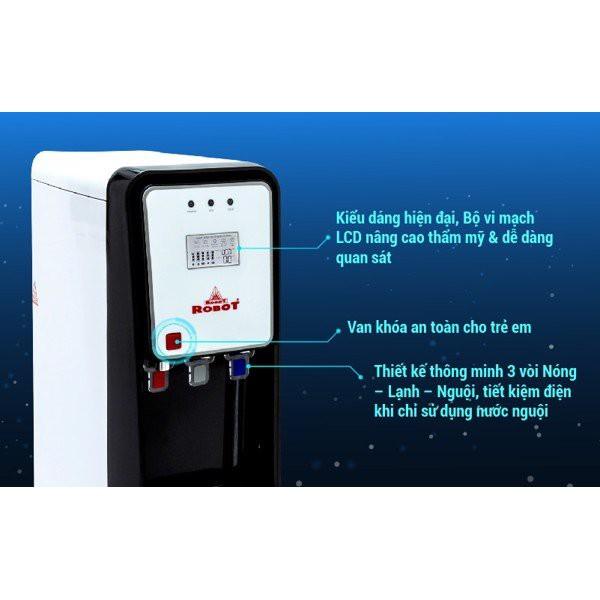 Máy Lọc Nước ROBOT Nóng Lạnh - R.O + UF + Hydrogen - RG-PRO 9WKT-UR (Hàng chính hãng)