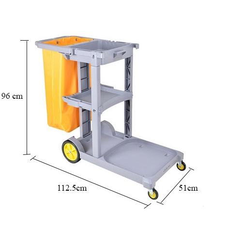 XE ĐẨY DỌN VỆ SINH CHỮ L