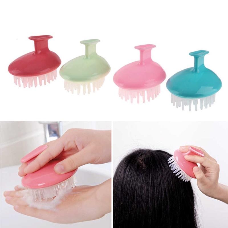 Lược Gội Đầu Mát Xa Silicone Đa Năng Loại Tốt