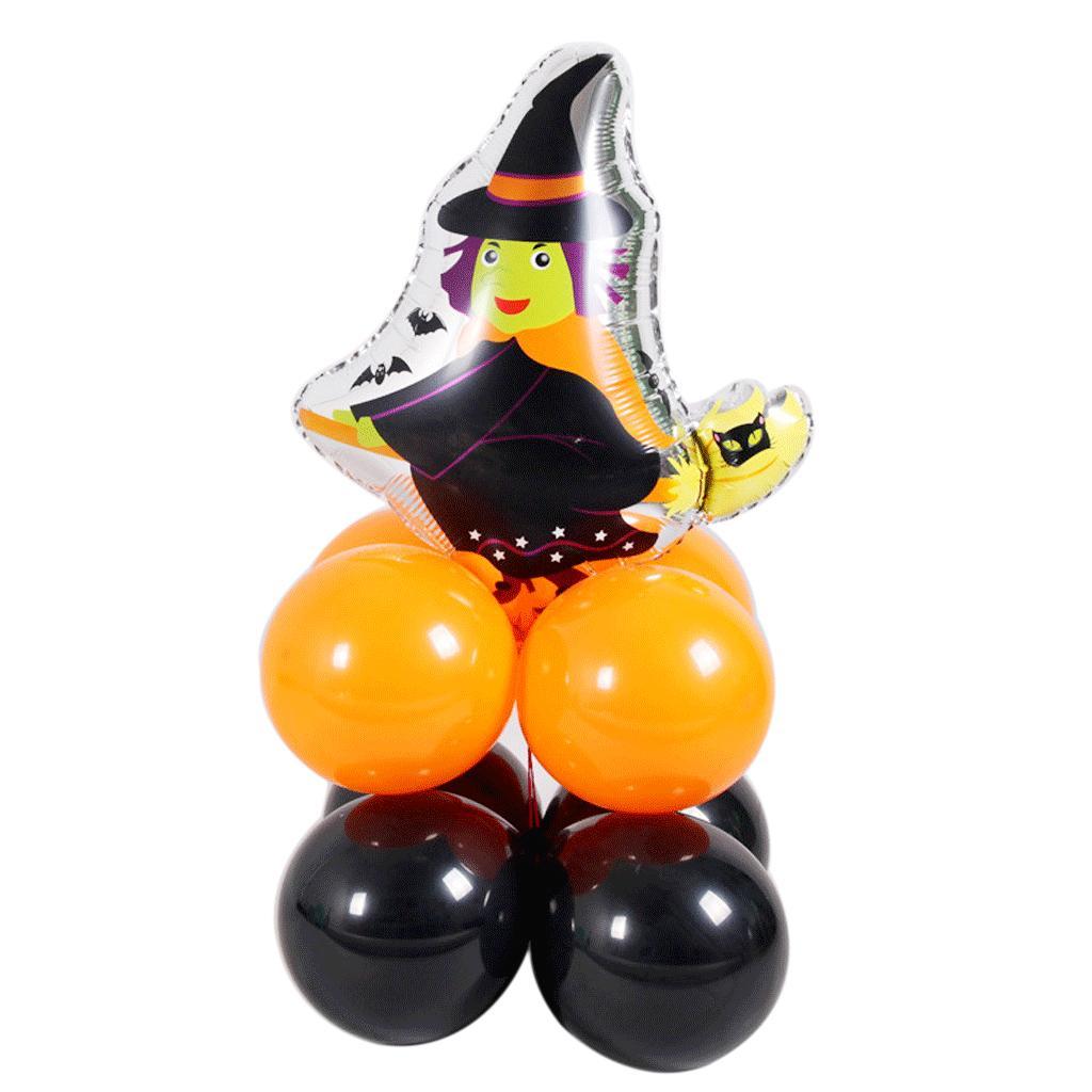 Halloween Balloon Post Witch Aluminum Foil Balloon Party Decorations